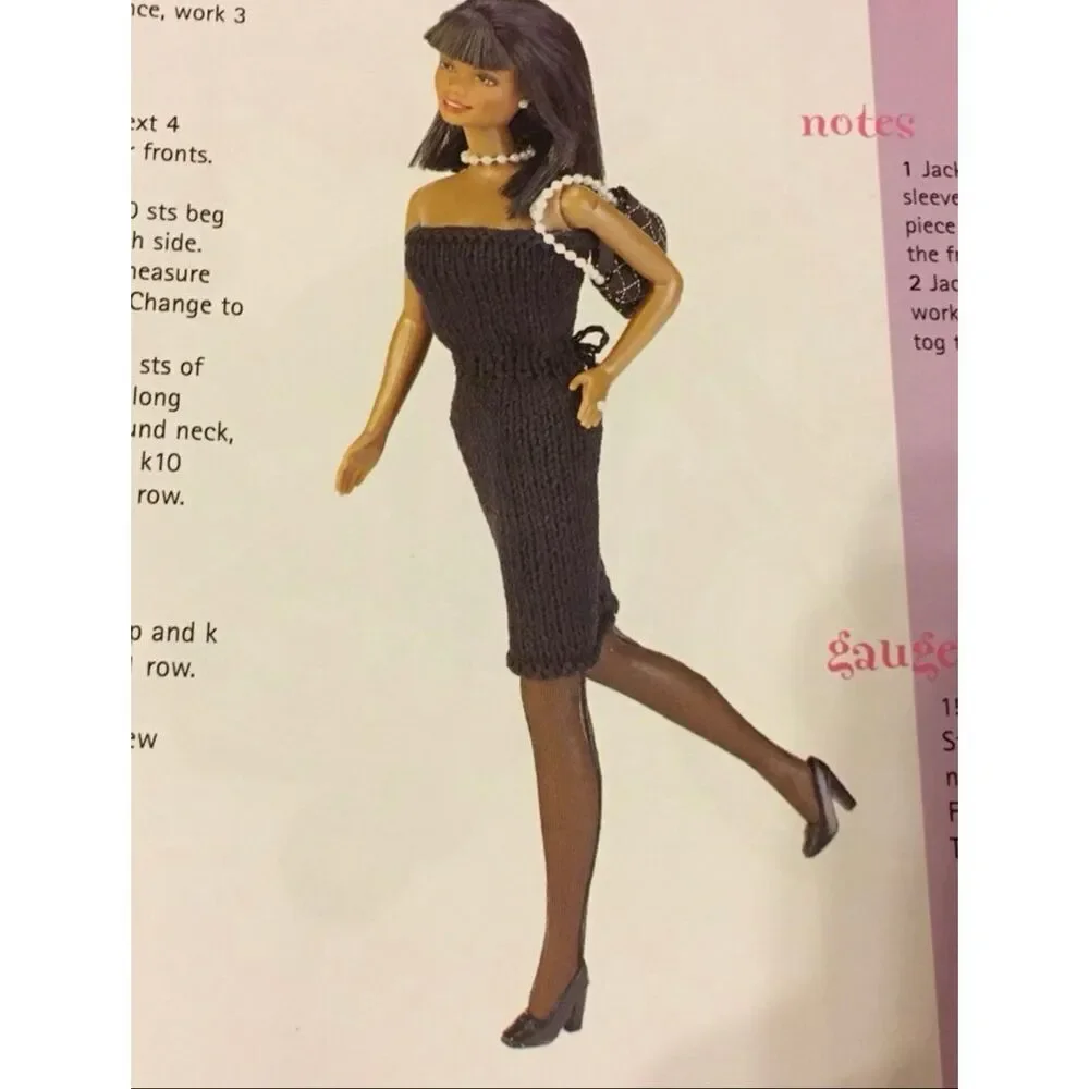 Knits for Barbie Doll – 75 Fabulous Fashions – Hardcover – First Edition